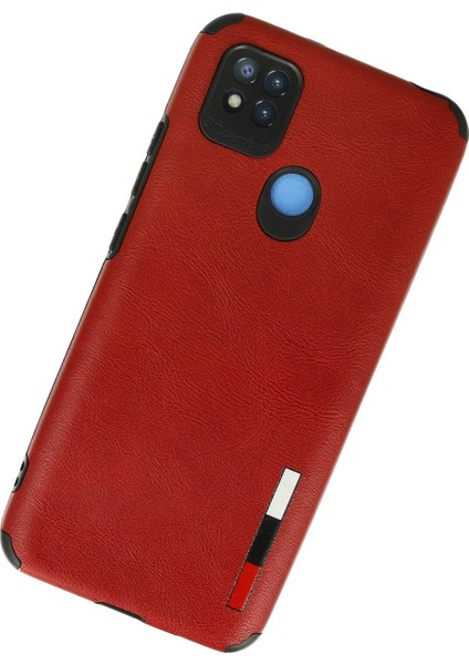Xiaomi Redmi 9c Kılıf Loop Deri Silikon - Kırmızı - NFND7891-6880
