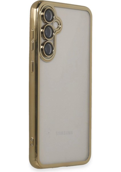 Samsung Galaxy S23 Fe Kılıf Lensli Silikon - Gold - NFND8720-3506 fiyatları