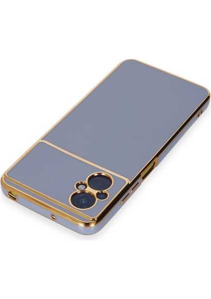 Xiaomi Poco M5 Kılıf Volet Silikon - Mavi - NFND4590-4018