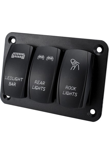 Araba Tekne 5 Pin 3 Çete Anahtar Geçiş Paneli (Yurt Dışından) fırsatları