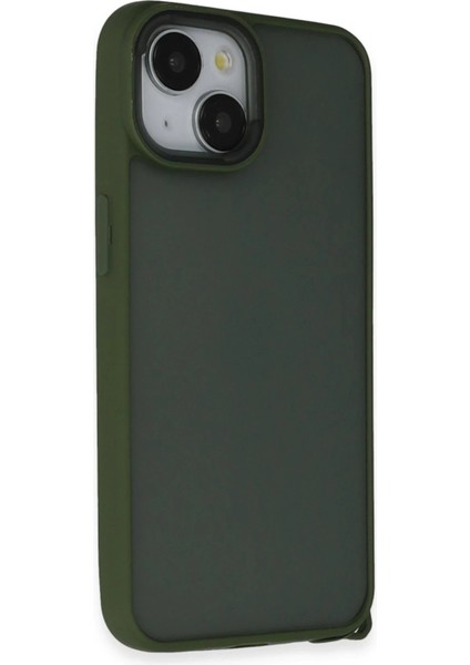 iPhone 15 Kılıf Elegant Kapak - Yeşil - NFND7253-8487