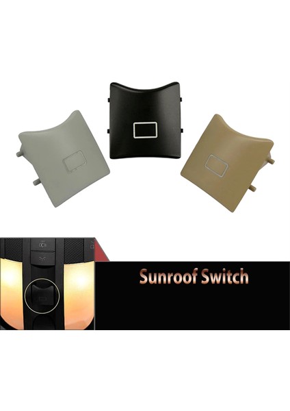W164 W251 ml Sınıfı Tavan Penceresi Abs Düğmesi Siyah (Yurt Dışından)