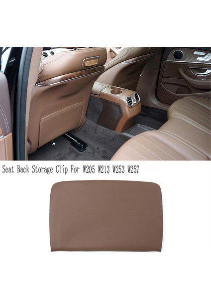 Araba Ön Koltuk Arkası Cep Depolama Kılıfı Koltuk Arkası Depolama Klipsi Kahverengi (Yurt Dışından) fiyatları