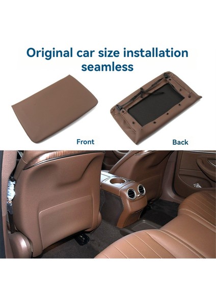 Araba Ön Koltuk Arkası Cep Depolama Kılıfı Koltuk Arkası Depolama Klipsi Kahverengi (Yurt Dışından) modelleri
