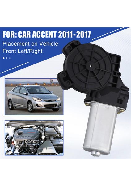 Accent 2011-2017 Ön Sağ Araba Cam Motoru 824600U000 (Yurt Dışından) indirimleri