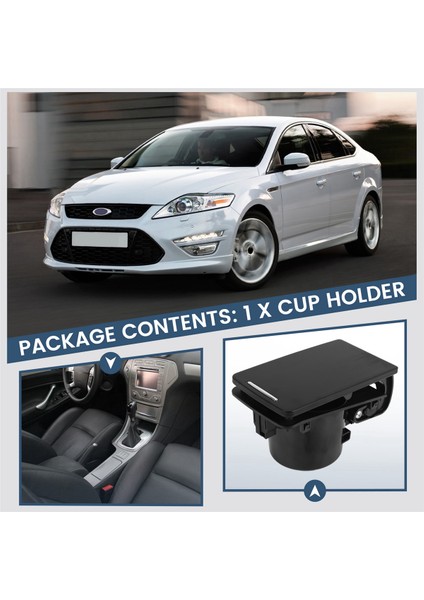 Mondeo 07-10 Için Orta Konsol Su Bardağı Tutucu AS79-A04819-AA (Yurt Dışından) fırsatları