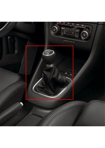 Araba 6 Vites Vites Topuzu Toz Geçirmez Kapak 1K0711113 Golf 6 Için (Yurt Dışından) modelleri