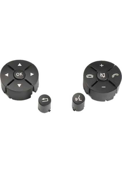 Araba Direksiyon Simidi Anahtarı Kapağı Trim Düğme Kapakları A Için (Yurt Dışından)