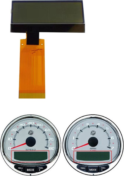 Gösterge Paneli Göstergesi LCD Ekranı 8M0079894 SC1000 99-18 Için (Yurt Dışından) modelleri