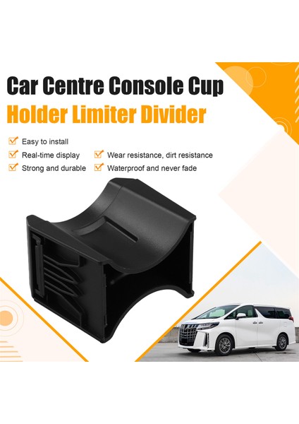 Konsol Ekleme Bardak Tutucu Saklama Kutusu Bölücü Içecek Tutucu Sınırlayıcı (Yurt Dışından) indirimleri