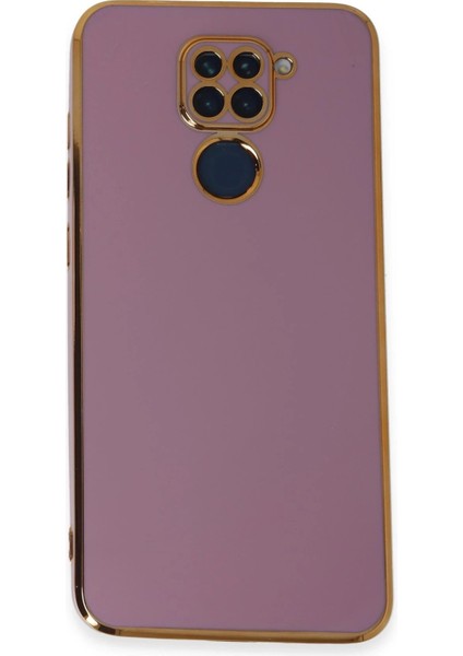Xiaomi Redmi Note 9 Kılıf Volet Silikon - Mor - NFND9205-9704