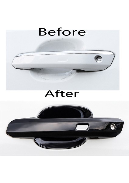 A4L 2017-2022 Için Siyah Dış Kapı Kolları Kapak Döşemesi (Yurt Dışından) modelleri