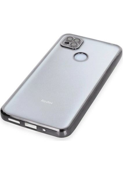 Xiaomi Redmi 9c Kılıf Lensli Silikon - Siyah - NFND4591-1959