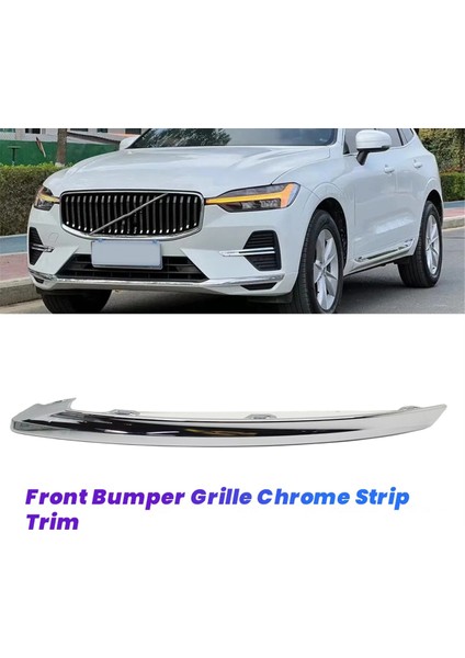 Araba Ön Tampon Parlak Şerit Kaplama XC60 Mk2 2022- L Için (Yurt Dışından) indirimleri