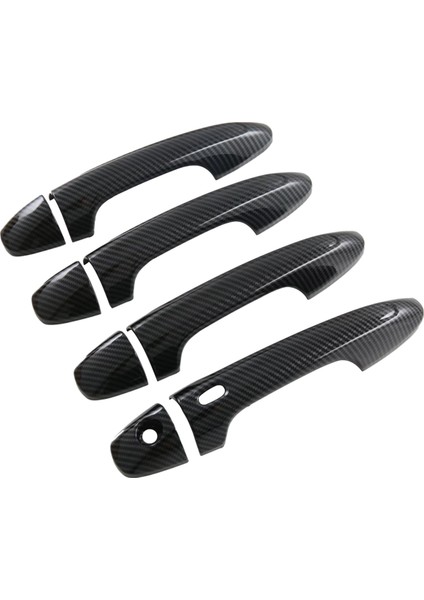 Abs Karbon Fiber Araba Kapı Kolu Kapağı Döşeme Tek Delik (Yurt Dışından) fiyatları