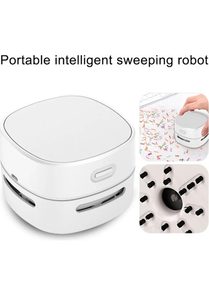 Masaüstü Elektrikli Süpürge 360º Dönebilen Tasarım Evokulofis-B (Yurt Dışından)