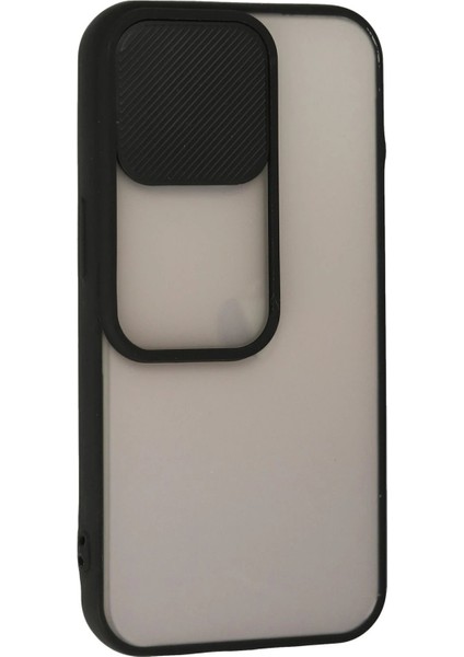 iPhone 13 Pro Kılıf Palm Buzlu Kamera Sürgülü Silikon - Siyah - NFND8765-7917 fiyatları