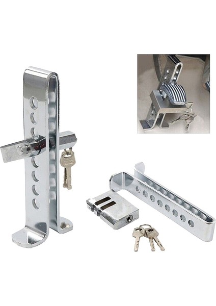 Debriyaj Kilidi Hırsızlık Önleyici Kilit Gaz Kelebeği Kilidi Pedal Kilidi Evrensel Araba (Yurt Dışından)