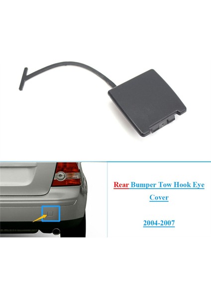 Arka Tampon Çekme Kancası Göz Kapağı 39992890 S40 V50 2004-2007 Için (Yurt Dışından) fırsatları