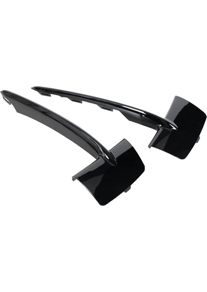 2 Adet Ön Tampon Alt Izgara Döşemesi Siyah Araba Aksesuarları Için (Yurt Dışından) modelleri