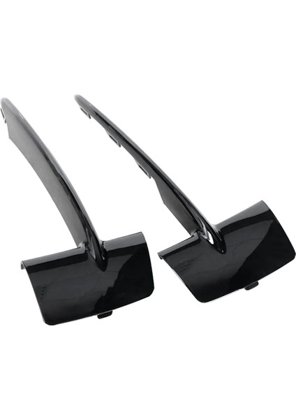 2 Adet Ön Tampon Alt Izgara Döşemesi Siyah Araba Aksesuarları Için (Yurt Dışından) indirimleri