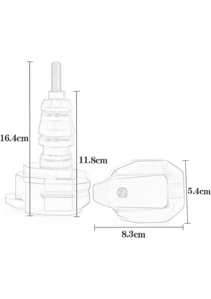 R3 Mt-03 Titanyum Rengi Için Motosiklet Düşme Koruma Çubuğu (Yurt Dışından) fiyatları