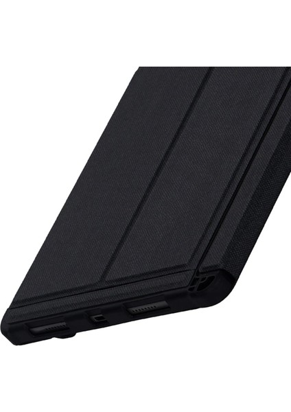T5209D iPad Pro 12.9 (2021) Kılıf Inter Ledli Klavyeli Tablet Kılıfı - Siyah - NFND2065-6661