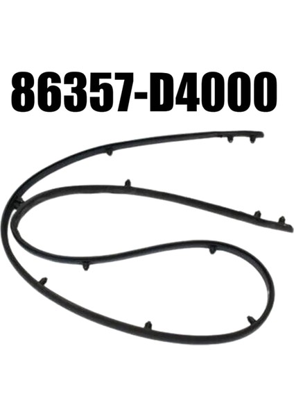 Ön Tampon Kaput Conta Şeridi Kauçuk Kaplama 86357-D4000 (Yurt Dışından)