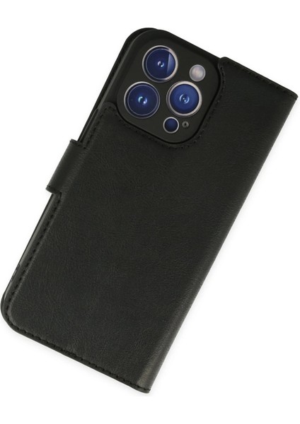 iPhone 14 Pro Kılıf Trend S Plus Kapaklı Kılıf - Siyah - NFND9755-8653 modelleri