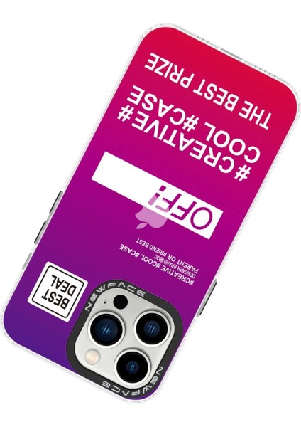 iPhone 13 Pro Max Kılıf Estoril Desenli Kapak - Estoril - 9 - NFND7555-7632
