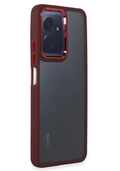Xiaomi Redmi Note 12 4g Kılıf Dora Kapak - Kırmızı - NFND7905-8168