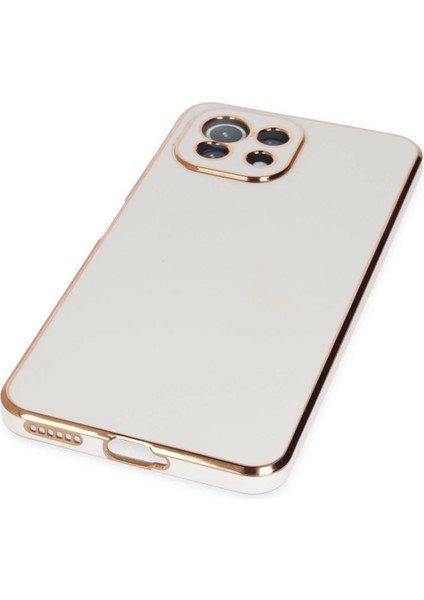 Xiaomi Mi 11 Lite Kılıf Volet Silikon - Beyaz - NFND8786-3869