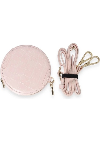 iPhone 11 Kılıf Ermes Kapak - Pembe - NFND4359-8507