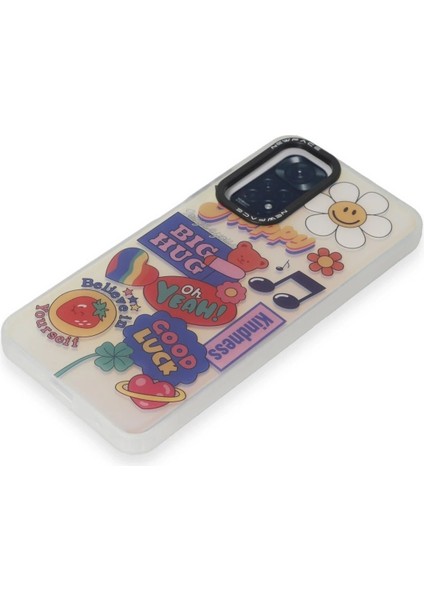 Xiaomi Redmi Note 11 Kılıf Estoril Desenli Kapak - Estoril - 15 - NFND7347-1617