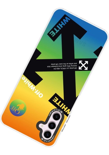 Samsung Galaxy A04S Kılıf Estoril Desenli Kapak - Estoril - 5 - NFND8427-2556
