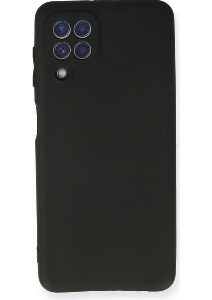 Samsung Galaxy A22 Kılıf First Silikon - Siyah - NFND3248-3216