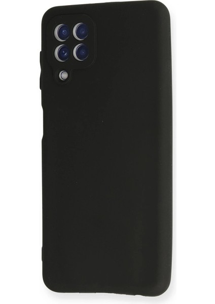 Samsung Galaxy A22 Kılıf First Silikon - Siyah - NFND3248-3216
