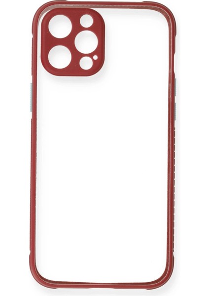 iPhone 12 Pro Kılıf Miami Şeffaf Silikon - Fuşya - NFND4353-1011 fiyatları