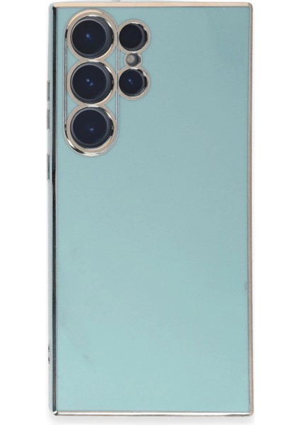 Samsung Galaxy S23 Ultra Kılıf Volet Silikon - Açık Yeşil - NFND4401-8888