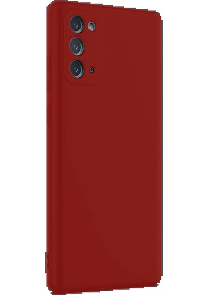 Samsung Galaxy Note 20 Kılıf First Silikon - Bordo - NFND7571-5443 fiyatları