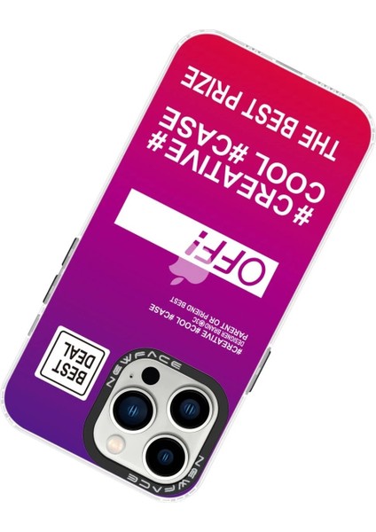 iPhone 14 Pro Max Kılıf Estoril Desenli Kapak - Estoril - 9 - NFND9323-4925