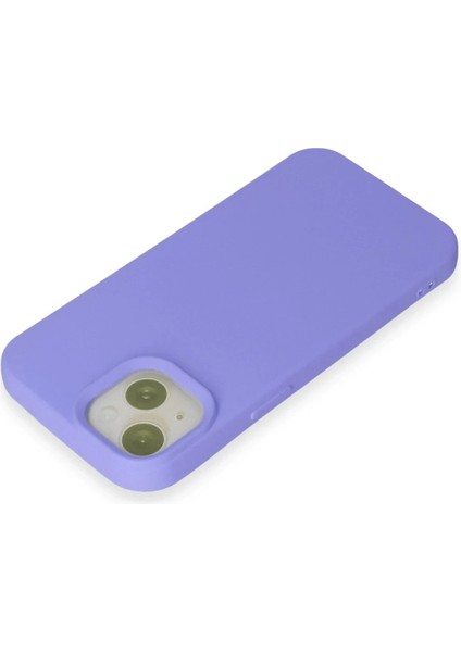 iPhone 15 Kılıf Nano Içi Kadife Silikon - Lila - NFND6600-3860 modelleri