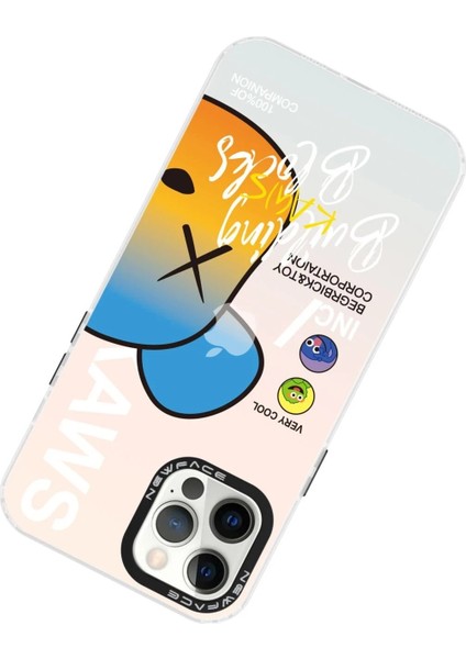 iPhone 12 Pro Max Kılıf Estoril Desenli Kapak - Estoril - 6 - NFND8621-8661