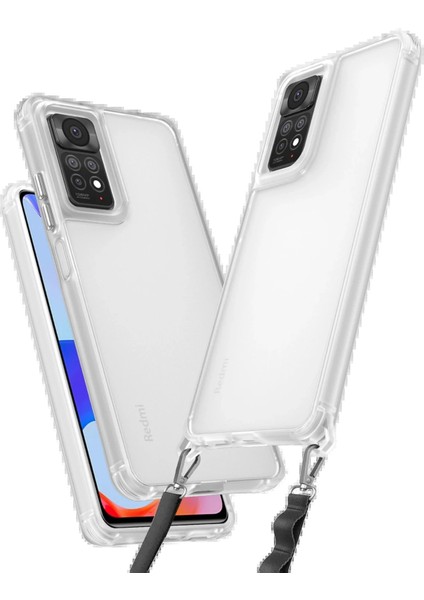 Xiaomi Redmi Note 11 Pro Kılıf Penta Silikon Kılıf - Şeffaf - NFND9422-8210