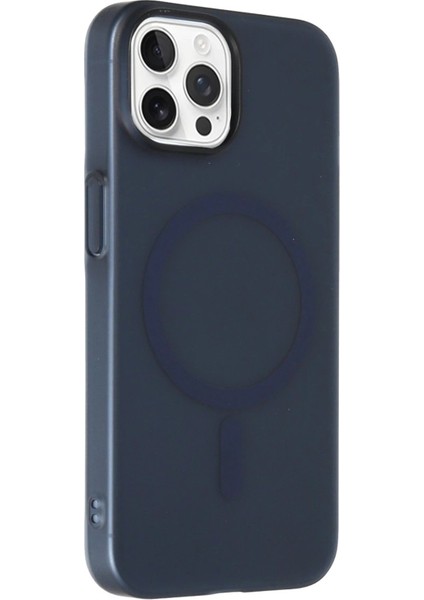 iPhone 14 Pro Tuna Pc Slim Magsafe Kapak - Lacivert - NFND5059-9352