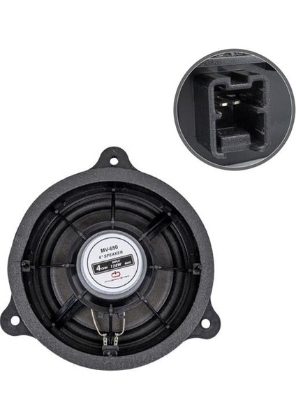 MV-650 6'' 16 cm 4 Ohm Max 120 Watt Üçgen Oto Hoparlör Tekli (Nissan) fiyatları
