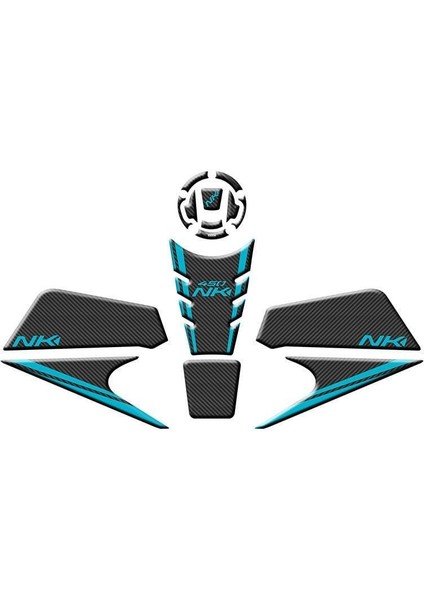 Cf Moto 450 Nk 2024 Uyumlu Tank Pad Set 003