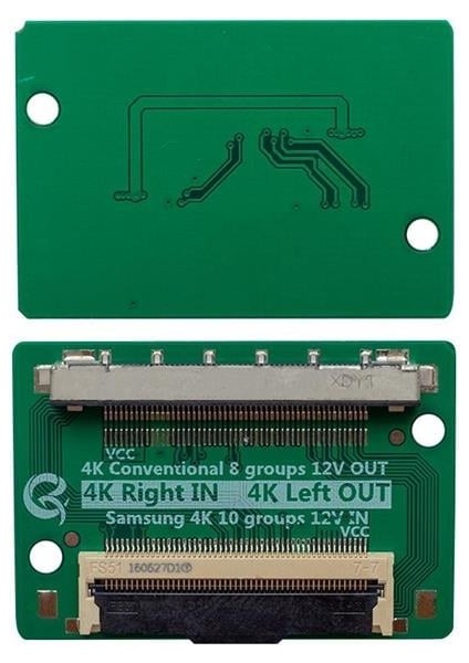 LCD Panel Flexi Repair Kart 4K Right In 4K Left Out Fpc To Lvds QK0822B