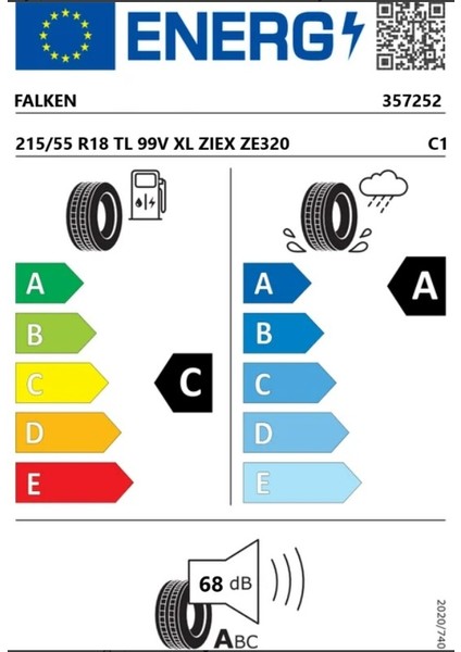 215/55 R18 Tl 99V Xl Zıex ZE320 Oto Yaz Lastiği (Üretim Yılı:2025) fiyatları