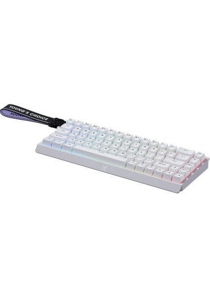 ACE68 E-Sport White %65 Hall Effect Ice Blue Manyetik Switch Rgb Hotswap Mekanik Gaming Klavye (MC-ACE68-15) indirimleri